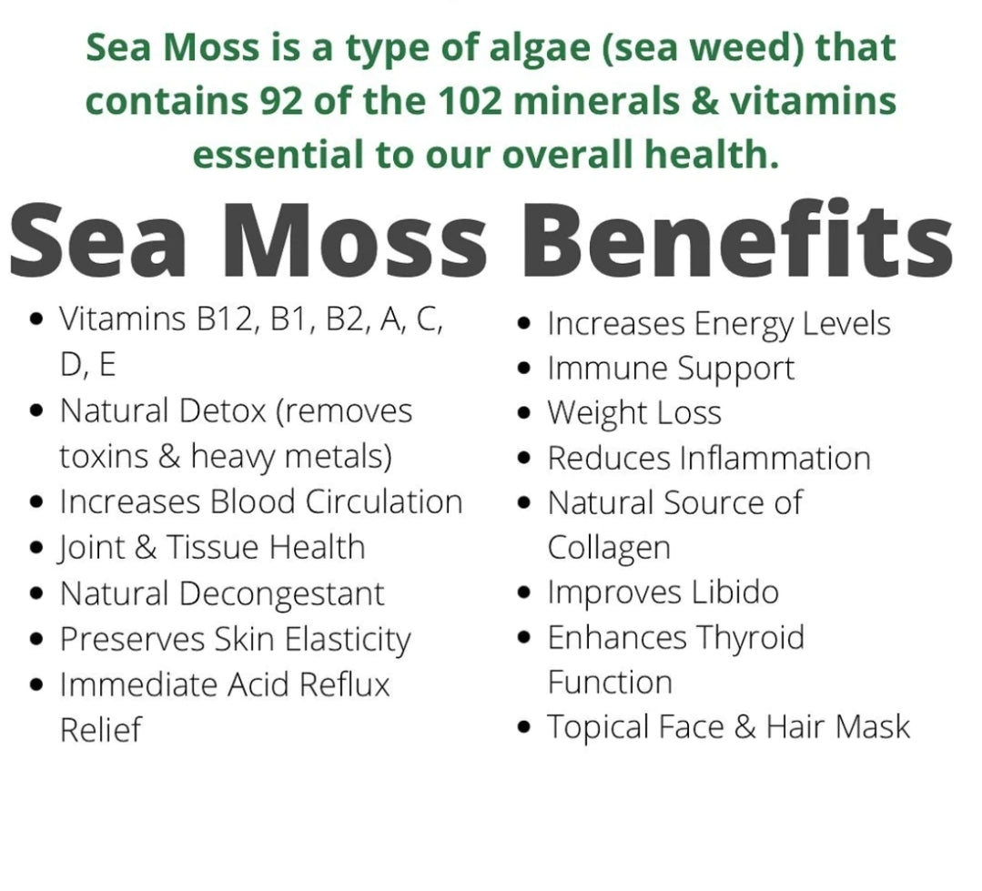 1'Moss Organic Sea Moss Gel